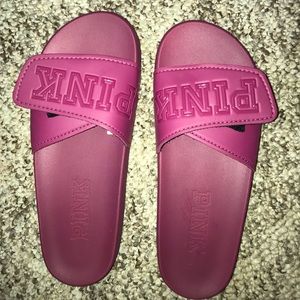 PINK slides NWOT